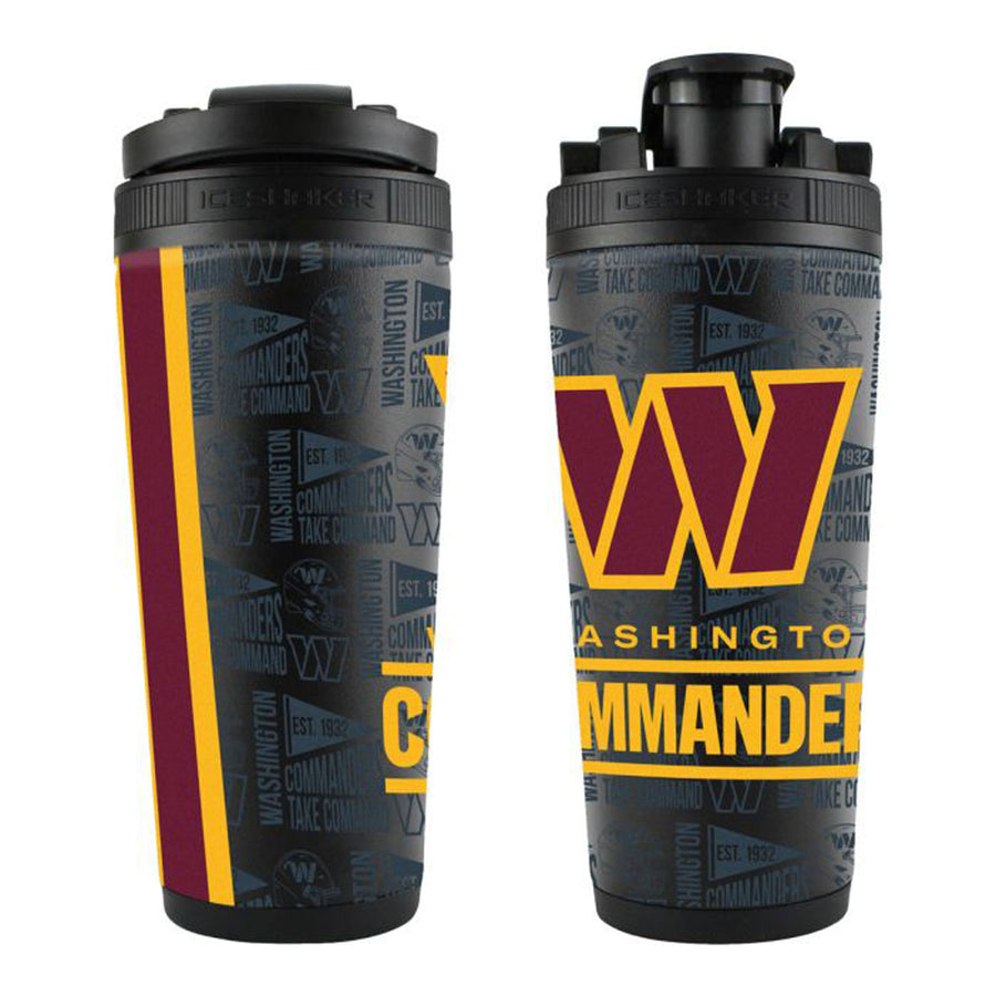 Washington Commanders Ice Shaker 4D Bottle