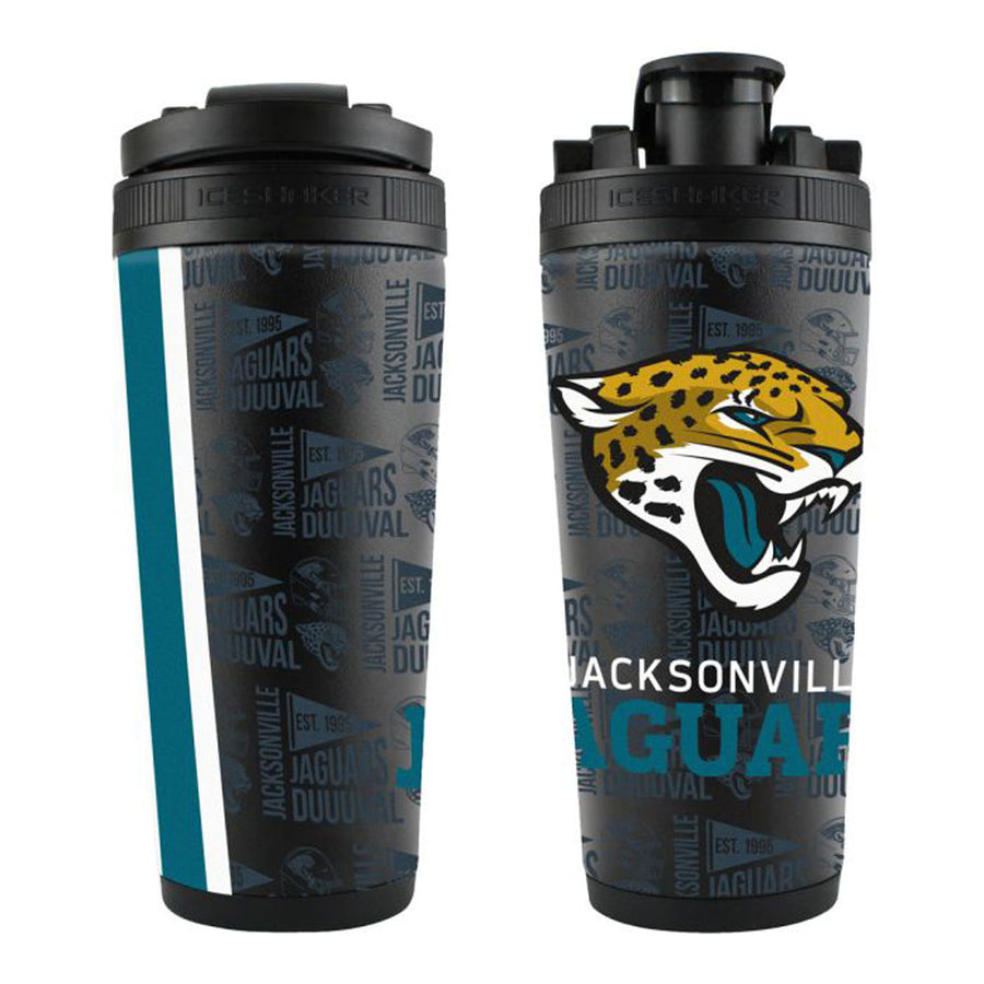 Jacksonville Jaguars Ice Shaker 4D Bottle