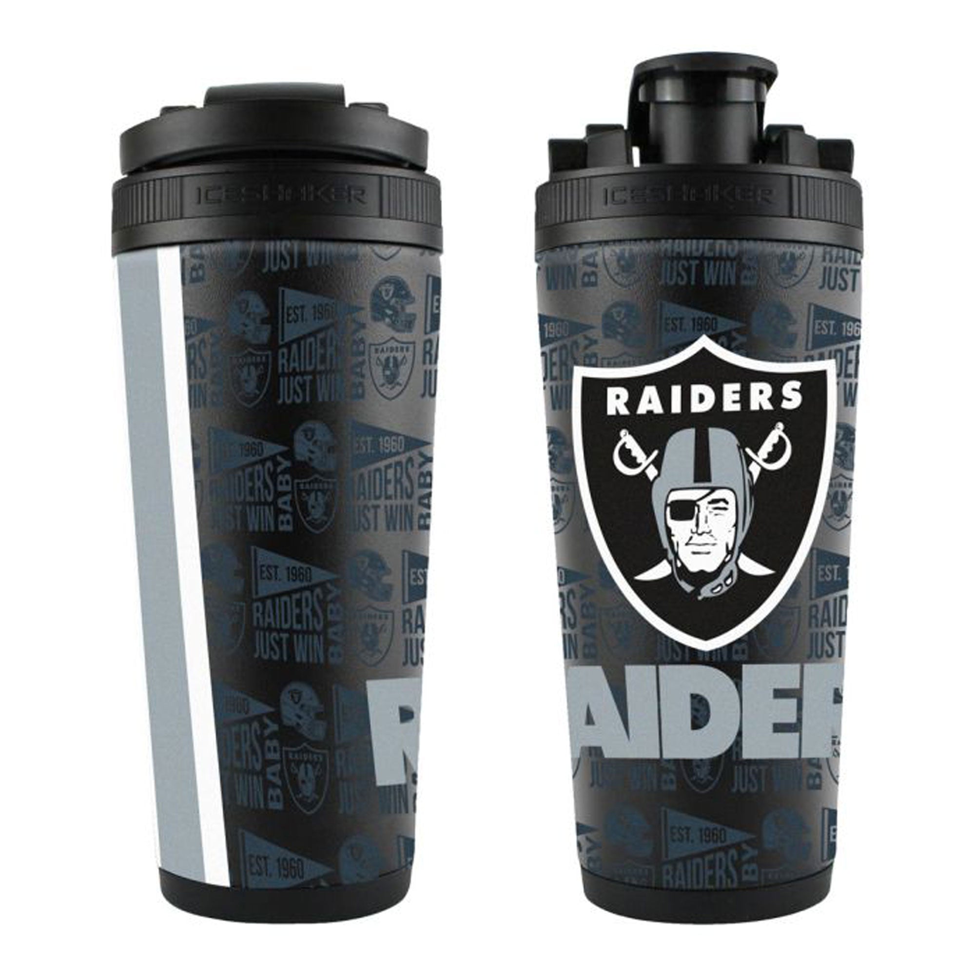 Las Vegas Raiders Ice Shaker 4D Bottle