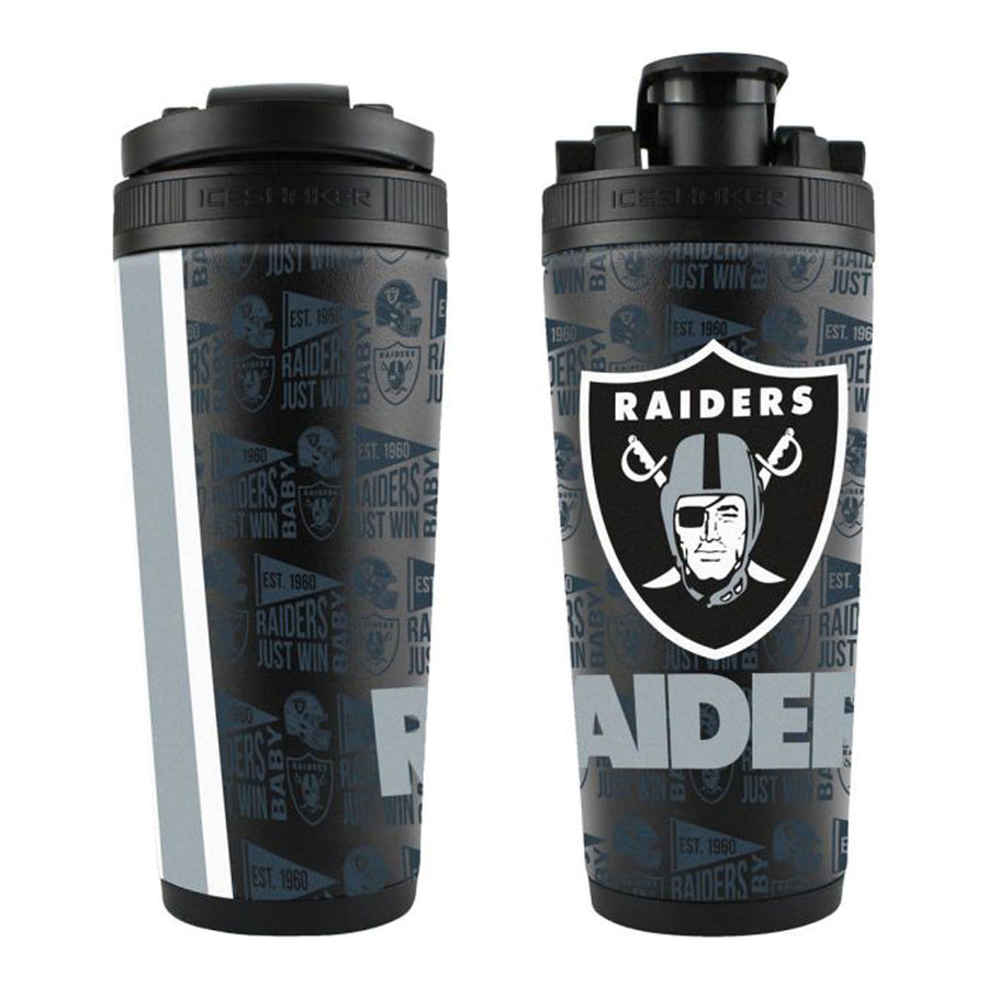 Las Vegas Raiders Ice Shaker 4D Bottle