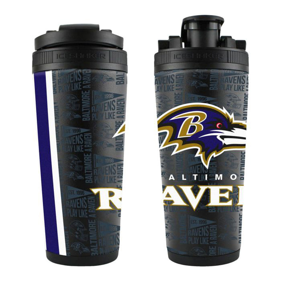 Baltimore Ravens Ice Shaker 4D Bottle