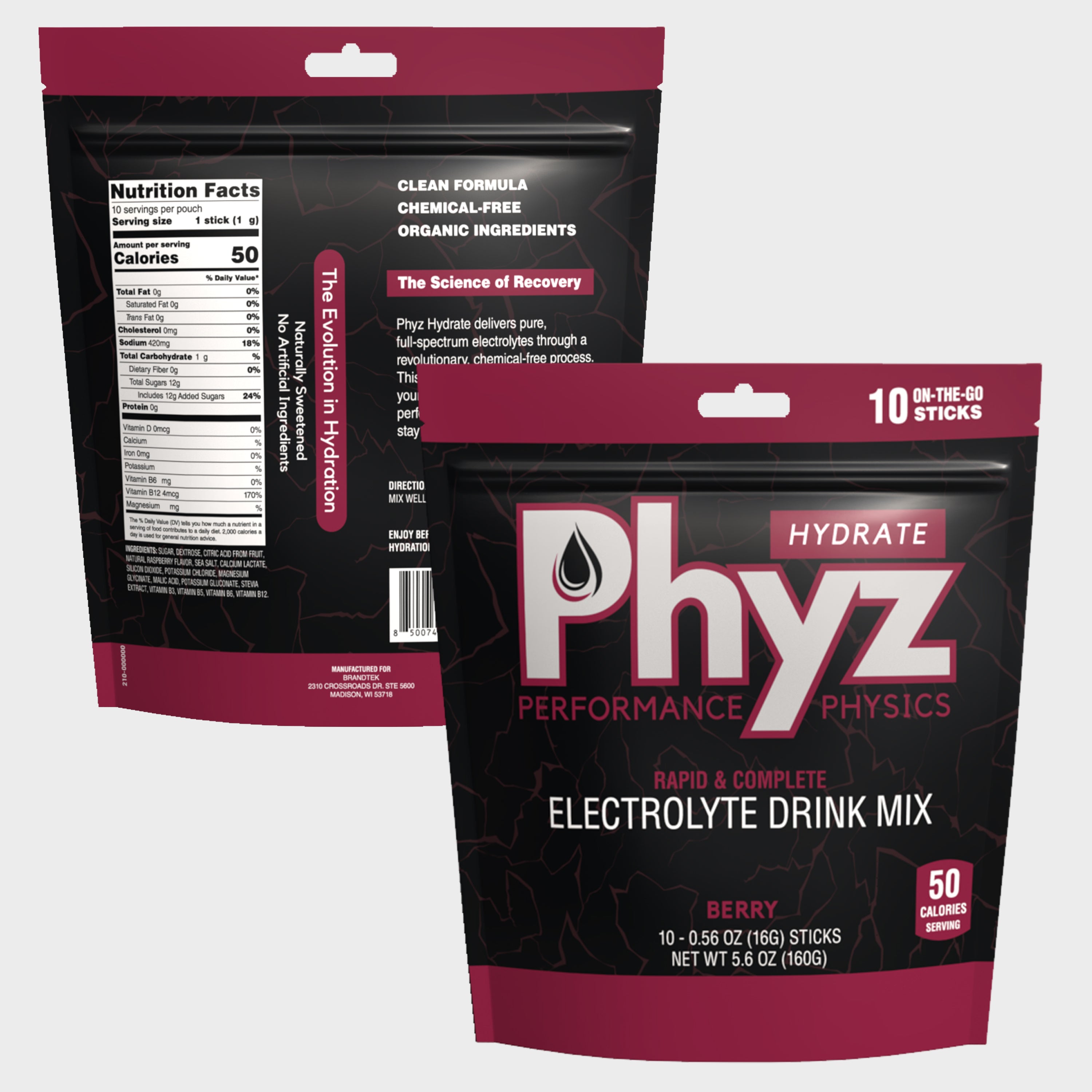 Phyz Hydrate - 10 Pack