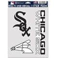 Chicago White Sox Multi Use Decal | 3 Fan-Pack