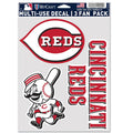 Cincinnati Reds Multi Use Decal | 3 Fan-Pack