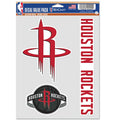 Houston Rockets Multi Use Decal | 3 Fan-Pack
