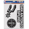 San Antonio Spurs Multi Use Decal | 3 Fan-Pack
