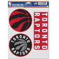 Toronto Raptors Multi Use Decal | 3 Fan-Pack