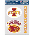 Iowa State Multi Use Decal | 3 Fan-Pack