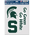 Michigan State Multi Use Decal | 3 Fan-Pack