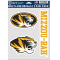 University of Missouri Multi Use Decal | 3 Fan-Pack