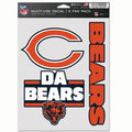Chicago Bears Multi Use Decal | 3 Fan-Pack