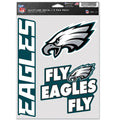 Philadelphia Eagles Multi Use Decal | 3 Fan-Pack