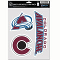 Colorado Avalanche Multi Use Decal | 3 Fan-Pack