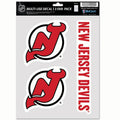 New Jersey Devils Multi Use Decal | 3 Fan-Pack