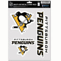 Pittsburgh Penguins Multi Use Decal | 3 Fan-Pack